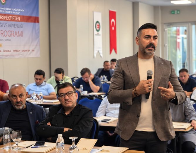 Genel Başkan Yardımcılarımız Hakan Karaman ve Hasan Gürcan, İSG Projesi Programına Katıldı