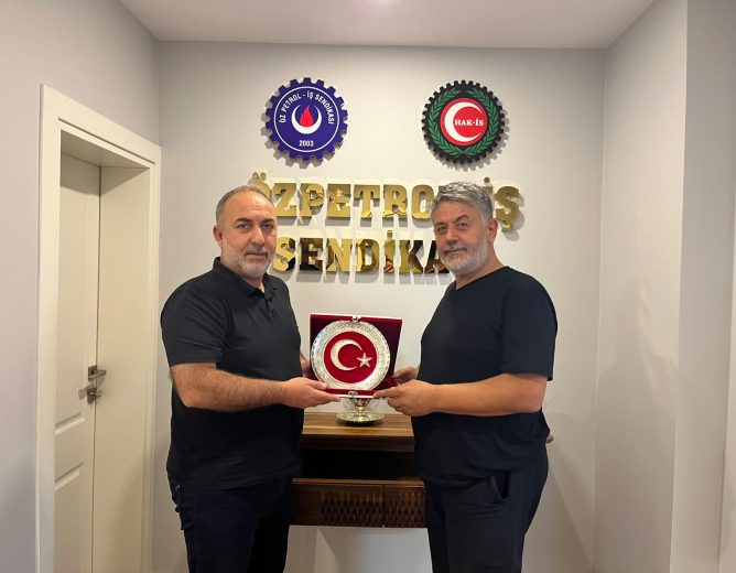Oleyis Genel Başkan Yardımcısı Abdülkerim Sağlam Sendikamızı Ziyaret Etti